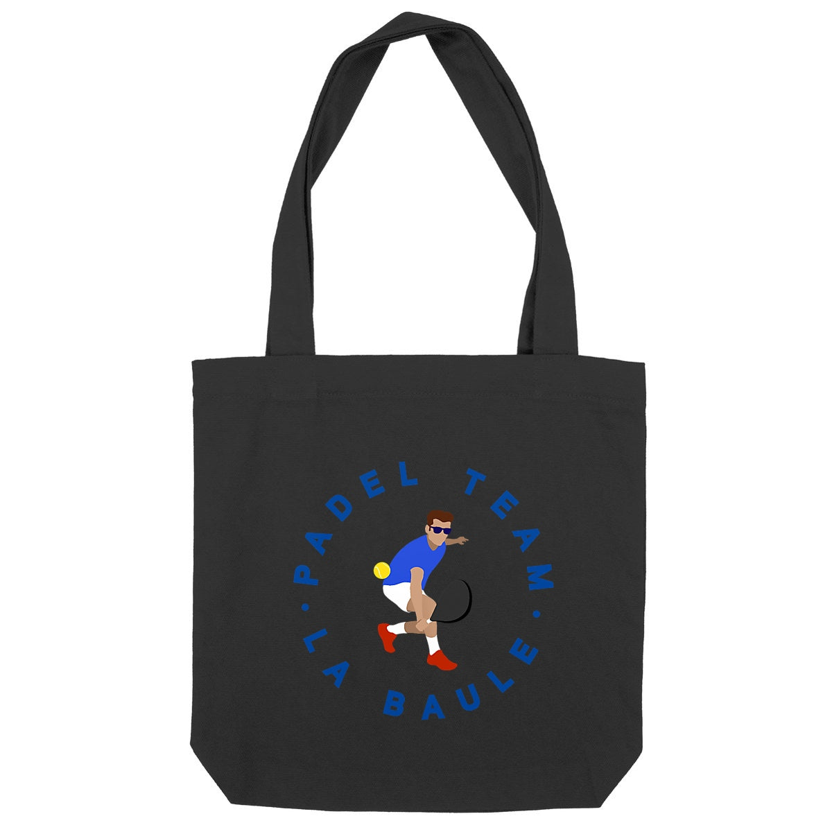 Tote bag - Épais - Coton recyclé - Padel Team La Baule
