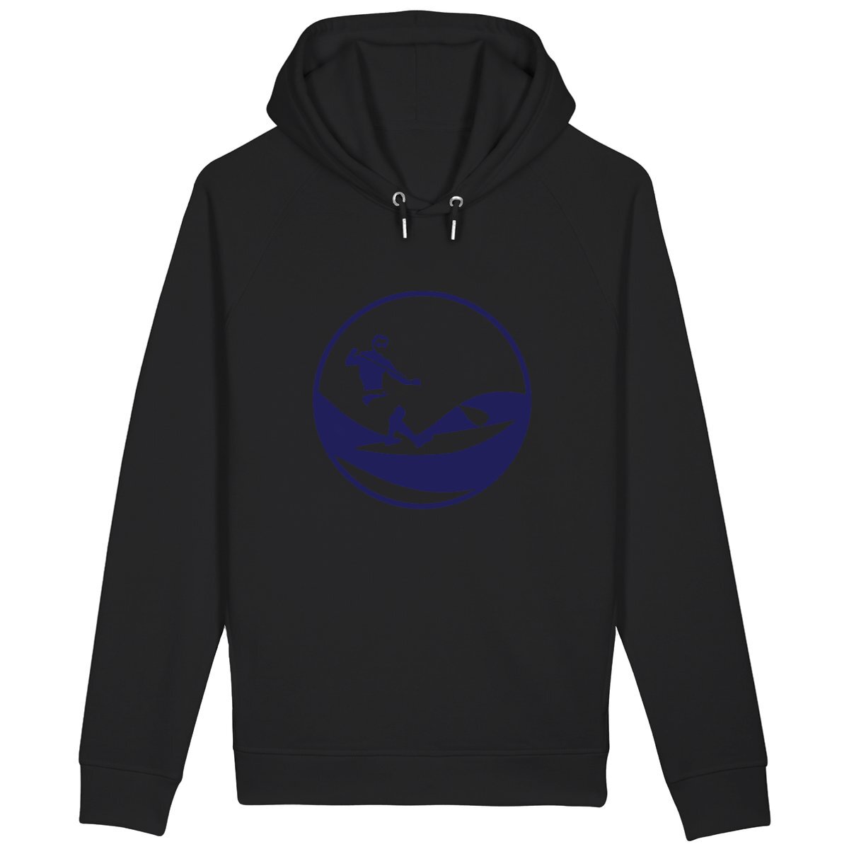 Sweatshirt à capuche Homme - Poches latérales - Coton BIO - Stand Up Paddle H