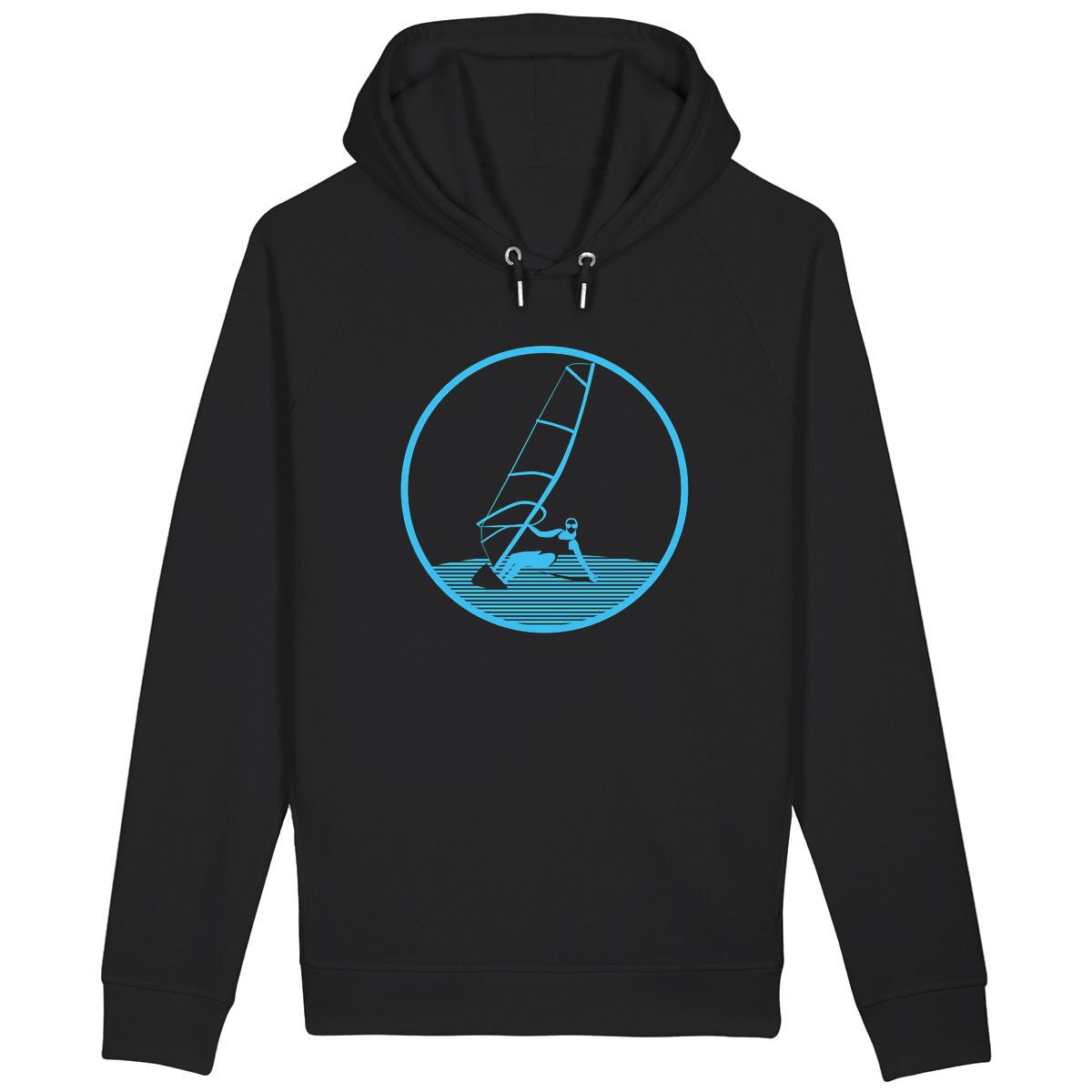 Sweatshirt à capuche Femme - Poches latérales - Coton BIO - Funboard W