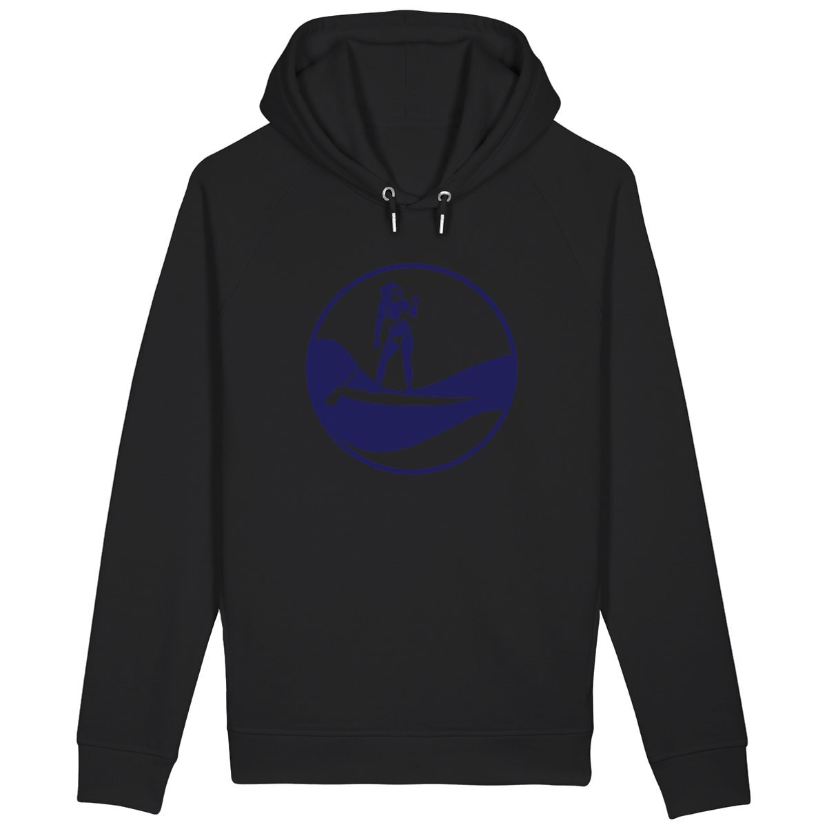 Sweatshirt à capuche Femme - Poches latérales - Coton BIO - Stand up paddle F