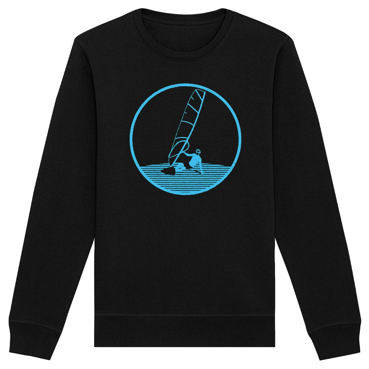 Sweatshirt Homme - Léger -Coton BIO - Planche à voile