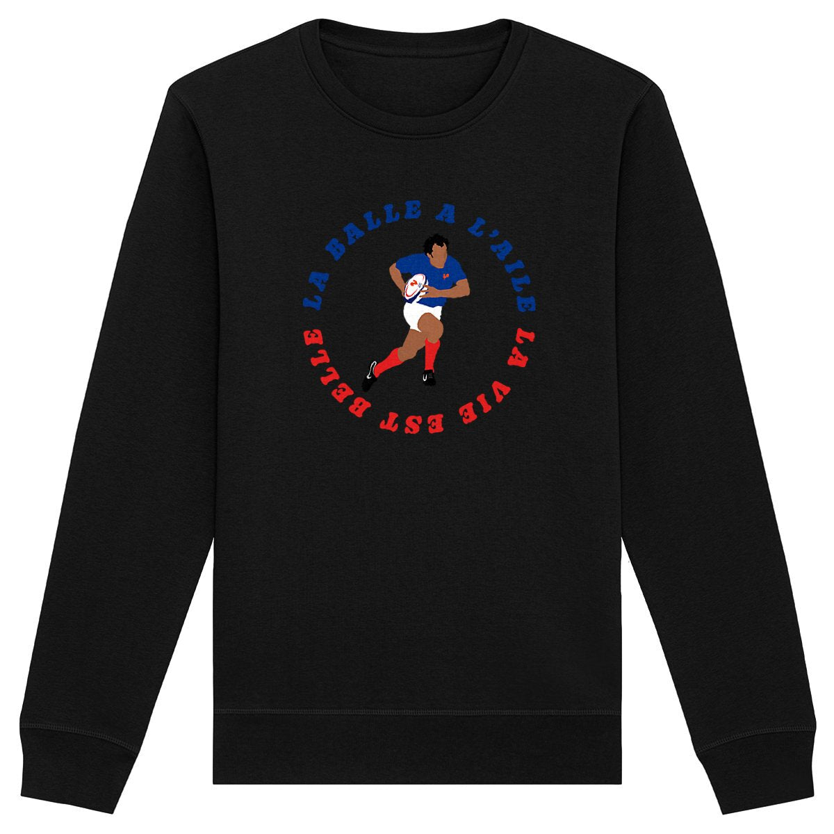 Sweatshirt Homme - Léger - Coton BIO - La balle à l'aile