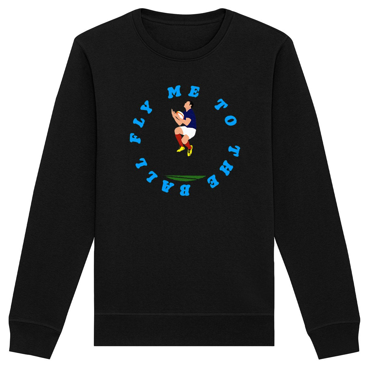 Sweatshirt Homme - Léger - Coton BIO - Fly me to the ball