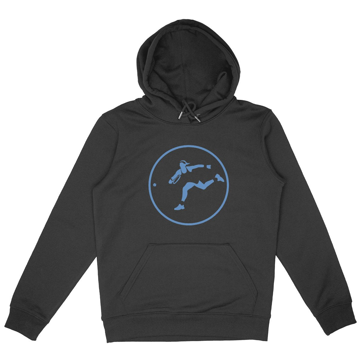 Sweatshirt à capuche Femme - Poche Kangourou - Coton BIO - Tennis W
