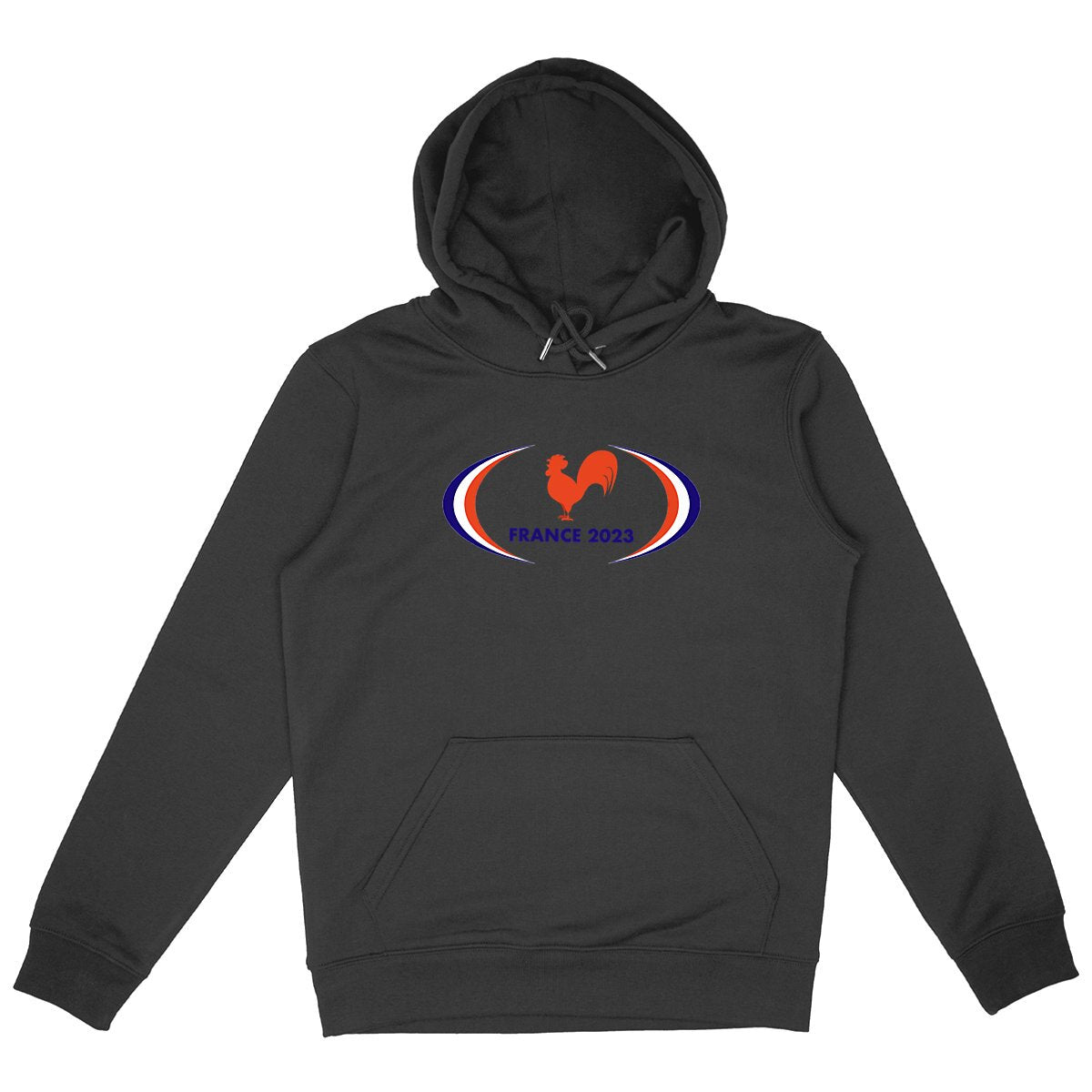 Sweatshirt à capuche Femme - Poche kangourou - Coton BIO - France 2023