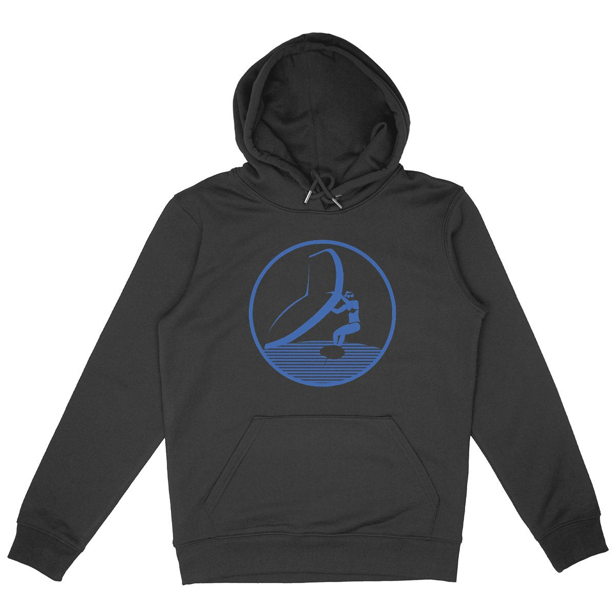 Sweatshirt à capuche Femme - Poche kangourou - Coton BIO - Wingfoil