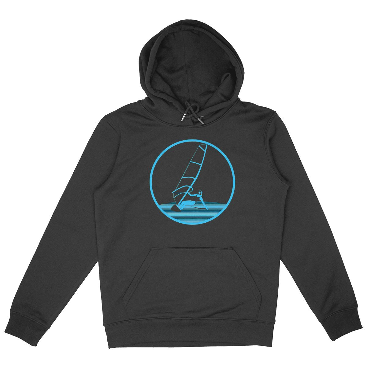 Sweatshirt à capuche Femme - Poche Kangourou - Coton BIO - Funboard W