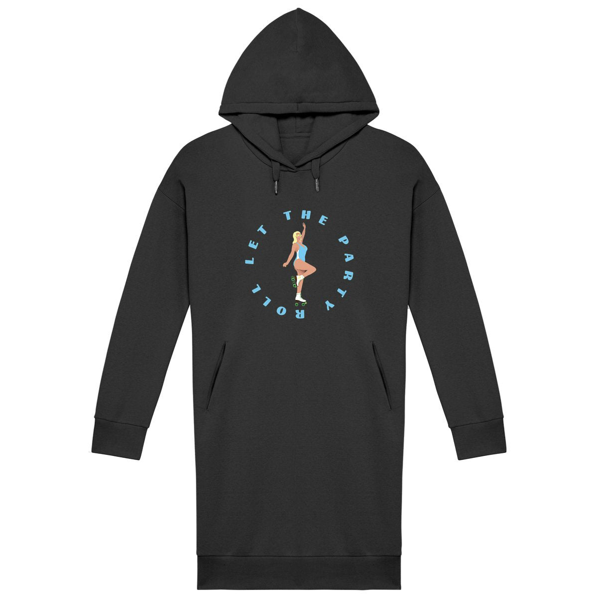 Robe Sweatshirt Femme - Coton BIO - Let the party roll