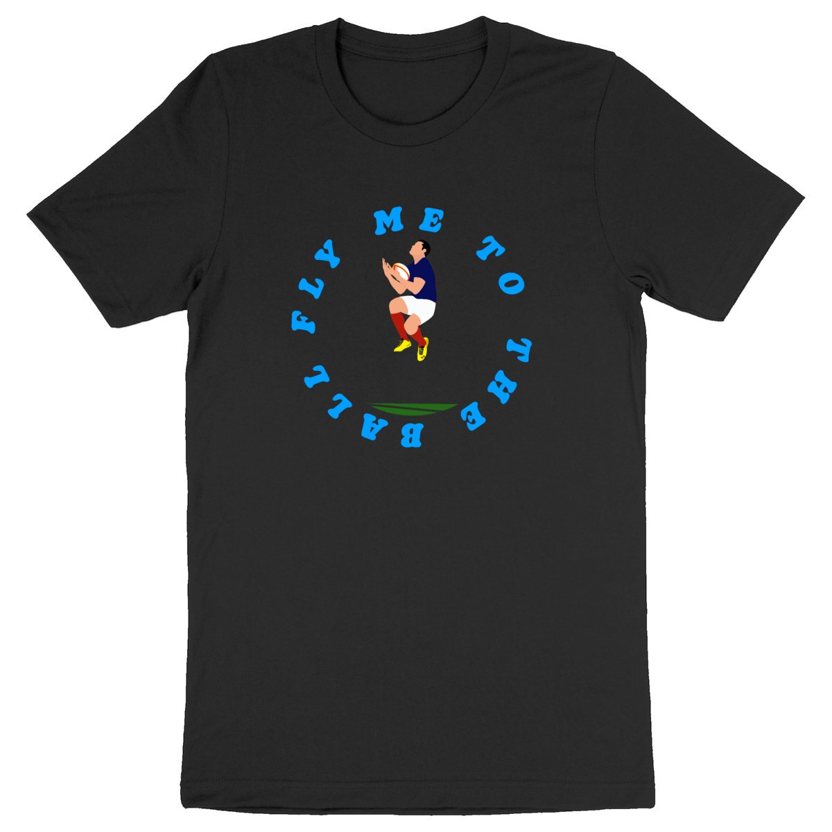 T-shirt Homme - Épais - 100% Coton Bio - Fly me to the ball