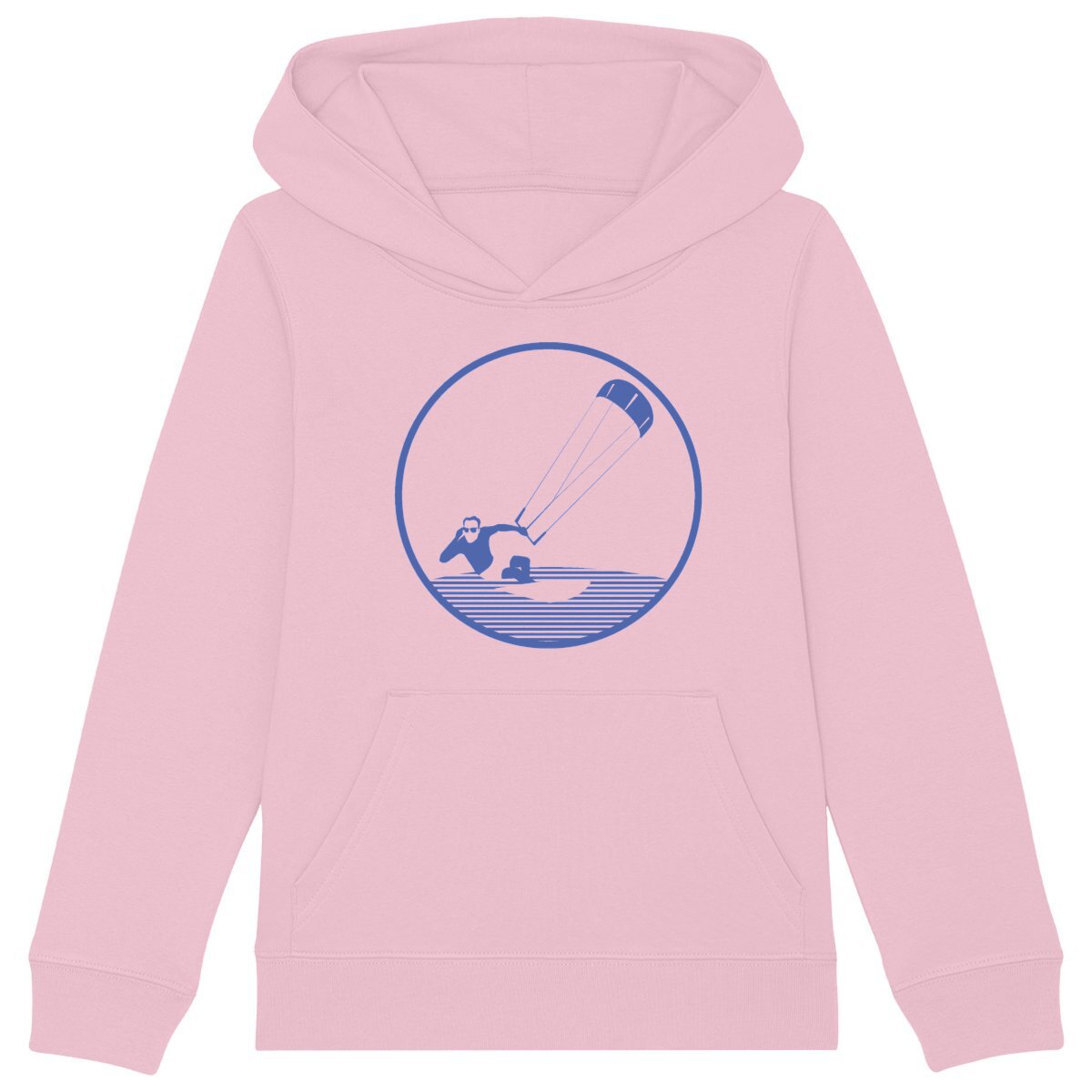 Sweatshirt à capuche Enfant - Garçon - Coton BIO - Kitesurf