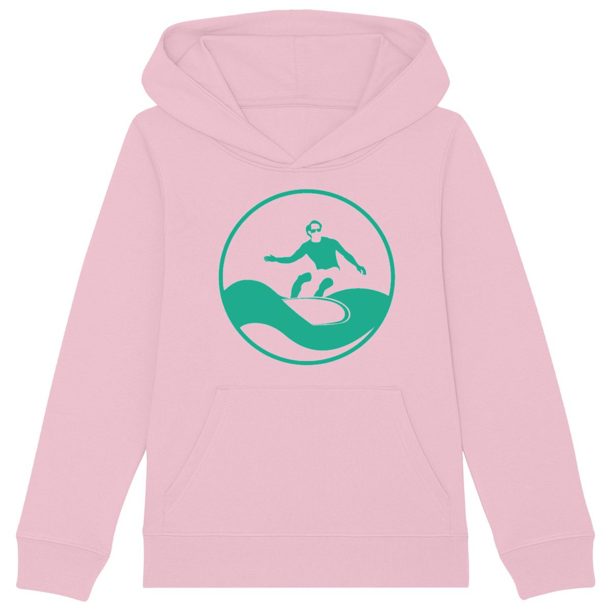 Sweatshirt à capuche Enfant - Garçon - Coton BIO - Surf H