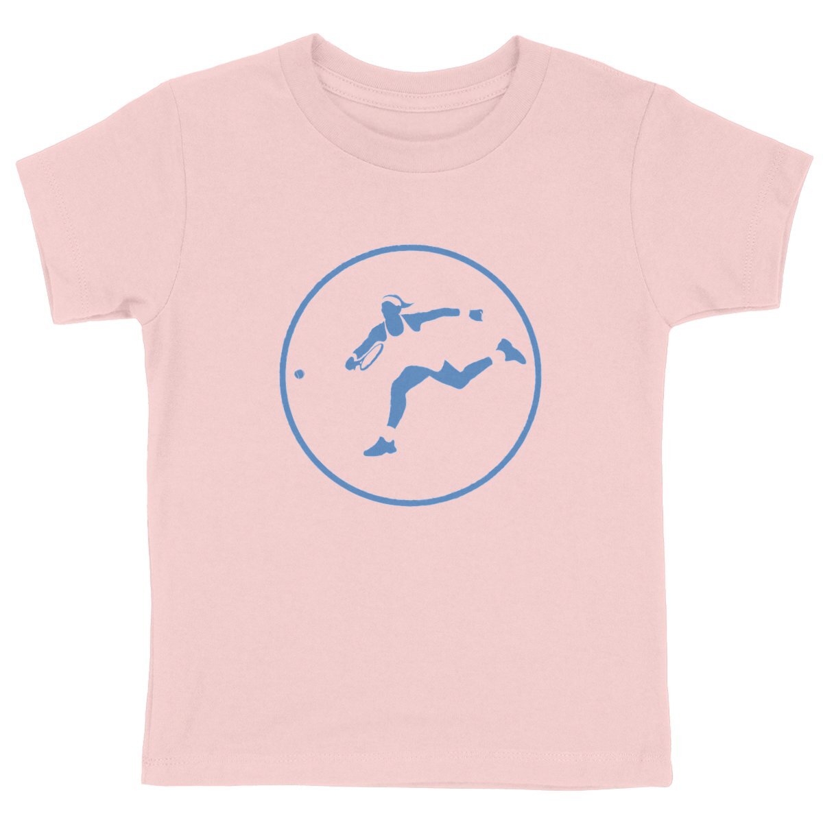 T-shirt Enfant - Fille - Coton BIO - Tennis W
