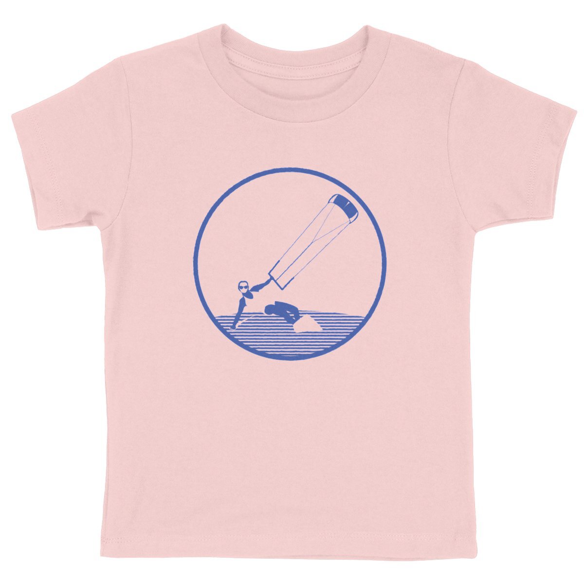T-shirt Enfant - Fille - 100% Coton BIO - Kitesurf W