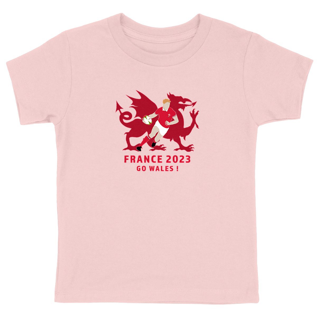 T-shirt Enfant - Garçon - 100% coton BIO - Wales