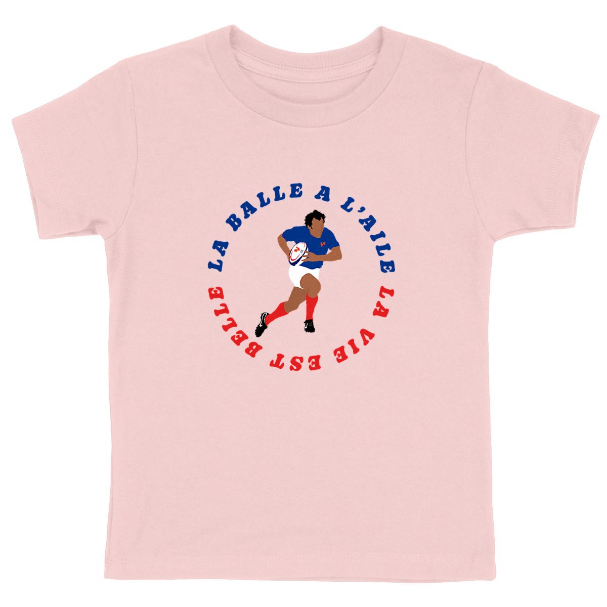 T-shirt Enfant - Garçon - 100% Coton BIO - La balle à l'aile