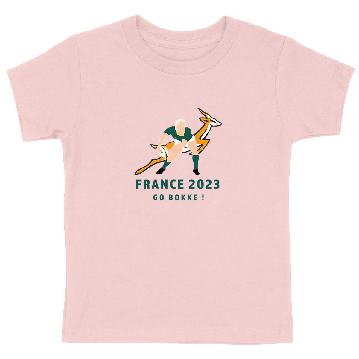 T-shirt Enfant Garçon - 100% Coton BIO - Springboks